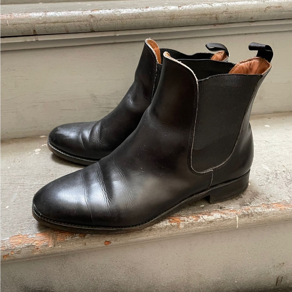 Meermin black leather Chelsea boots - women’s size 5.5 UK/38/7.5 US